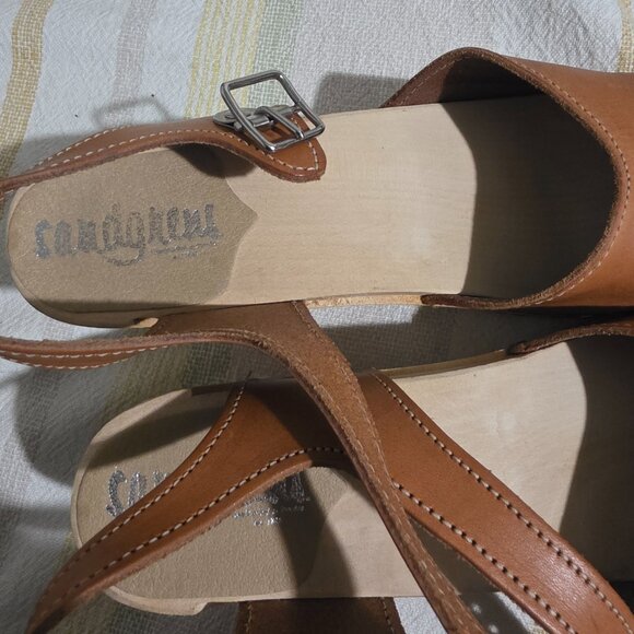 Sandgrens Swedish clogs - brown leather - 38 (7 or 7.5) - Picture 2 of 10